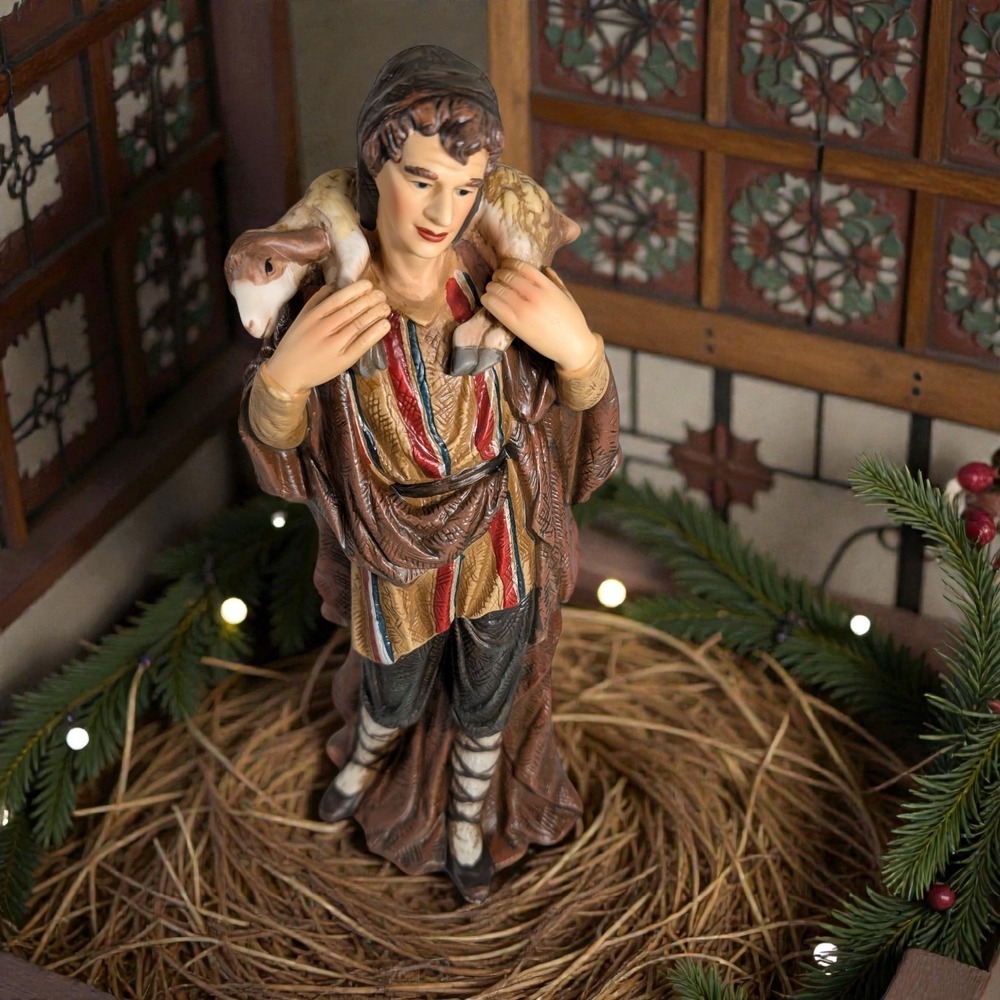1999 Grandeur Noel Nativity N0094 Wiseman Replacemen: Hand Painted Christmas